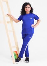 Blue Micro Tracksuit For boys&girls - Image 3