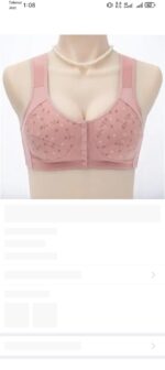 Front open button light weigt bra - Image 3