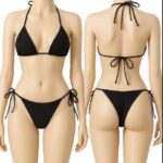 2PCS Bikini set free size soft&comfortable crinkle jersey bikni set.