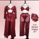 4 PCS net night wear - Image 3