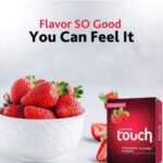 Touch imported strawberry flavor