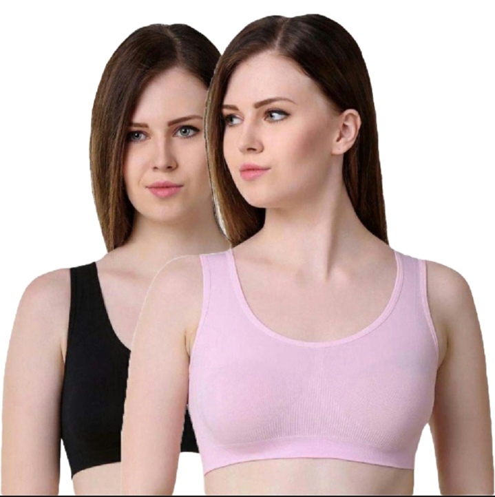 c3c252ab7ac152ec8acf74d453819e41 Non Pad sports sterch able Bra - Image 1