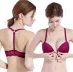 Front open single paid fancy bra - Image 2