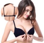 Front open single paid fancy bra