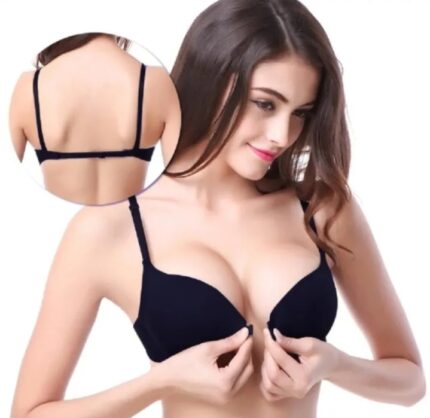 Front open single paid fancy bra