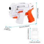 LED Light-Up Bubble Machine Gun – Cosmic Galactic Theme – Includes Easy-to-Operate Trigger for Summer Fun & Parties - Image 5
