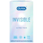 Pack of 24 - Durex invisible extra thin and sensitive condoms
