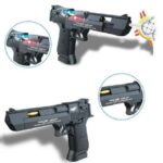 Light musical vibrate gun toy for kids