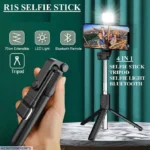 4 in 1 selfie stick with stick tripod and mini remote