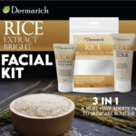 Dermarich - 3-in-1 Rice Extract Bright Facial Kit Product